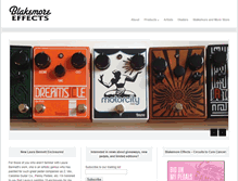 Tablet Screenshot of blakemoreeffects.com